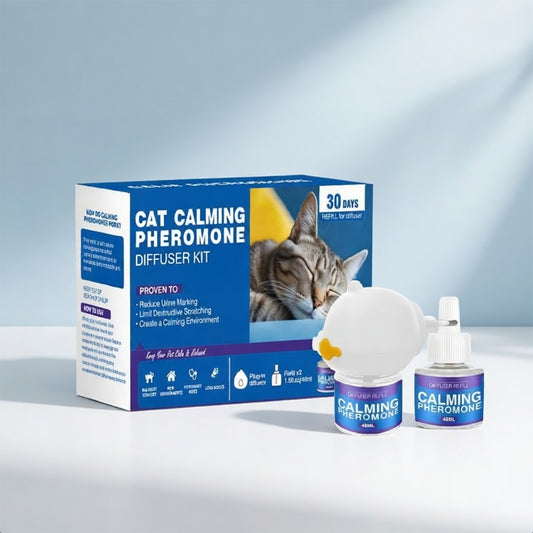 DouFelin™ - Diffuseur apaisant pour Chat | Formule Double Phéromone